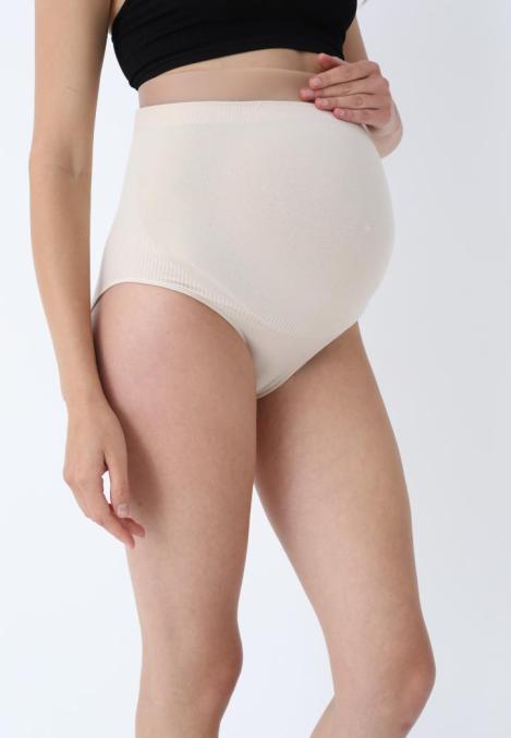 Chilot Maternitate din Modal ,Culoare Bej,Engros